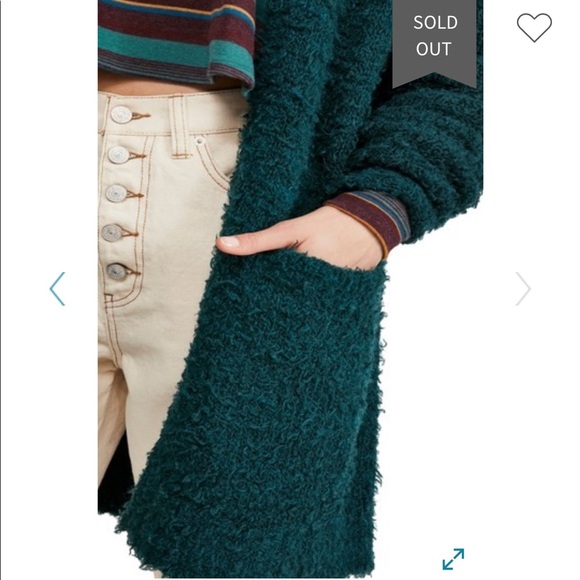Free People Once in a Lifetime Long Cardigan, XS - Picture 4 of 8